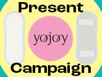 【YOJOY】夏の新商品レビューキャンペーン♪抽選で50名様に布製パンティライナー(2枚入り)をプレゼント!!