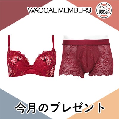 【今月プレゼント】WACOAL MEMBERS メンバー限定<11月>